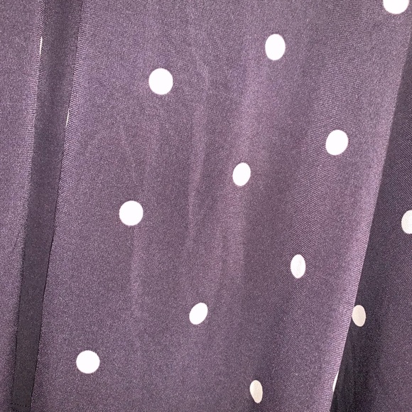 COPY - Girls Lularoe Azure Skirt 12 Polka Dots - Picture 2 of 4